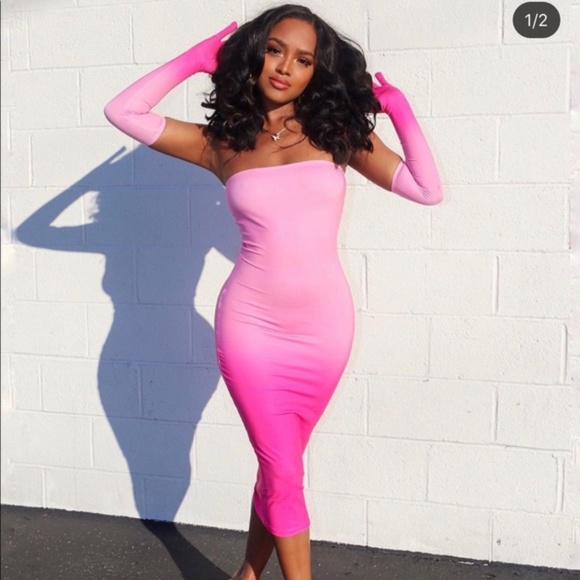open lace back dress Sheath/Column Pink Short Prom Dress Sequins Homecoming Dress sea015   SELINADRESS